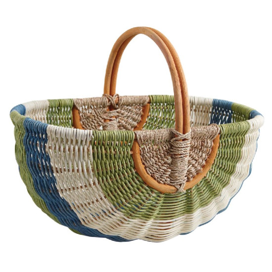 Panier rotin multicolore t1 de Aubry Gaspard dans A132