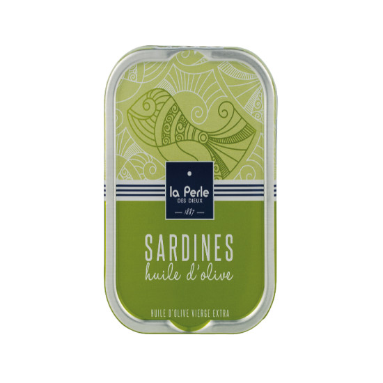 SARDINES HUILE D'OLIVE VIERGE EXTRA 115G de Table des producteurs Libourne dans E1001