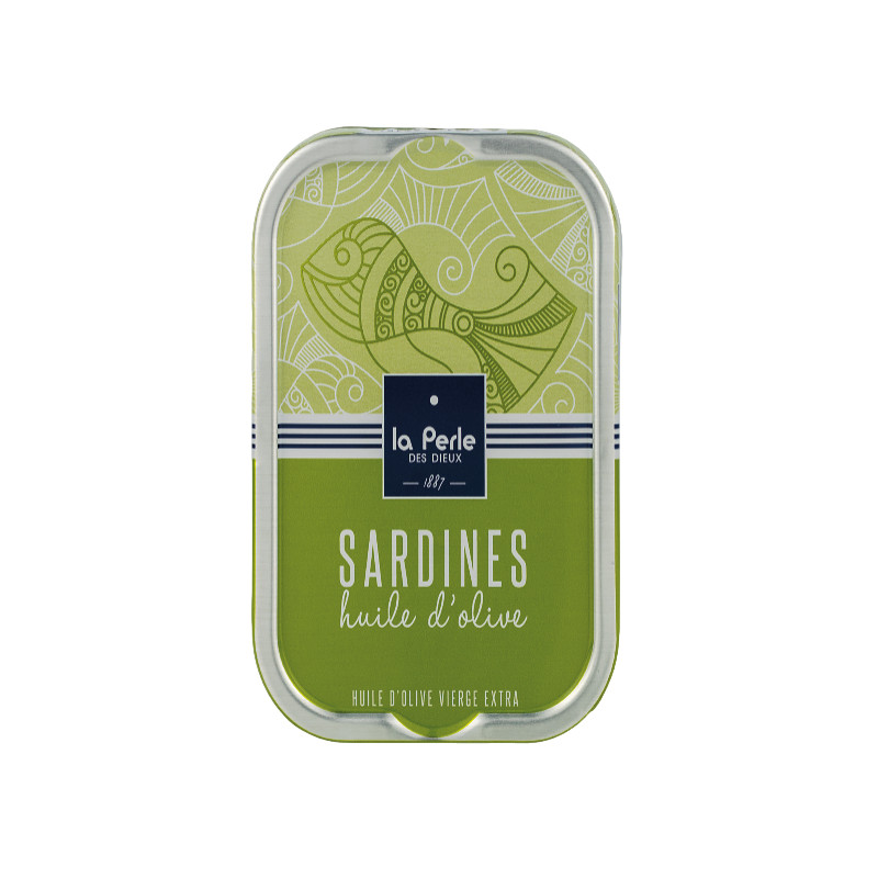 SARDINES HUILE D'OLIVE VIERGE EXTRA 115G de Table des producteurs Libourne dans E1001