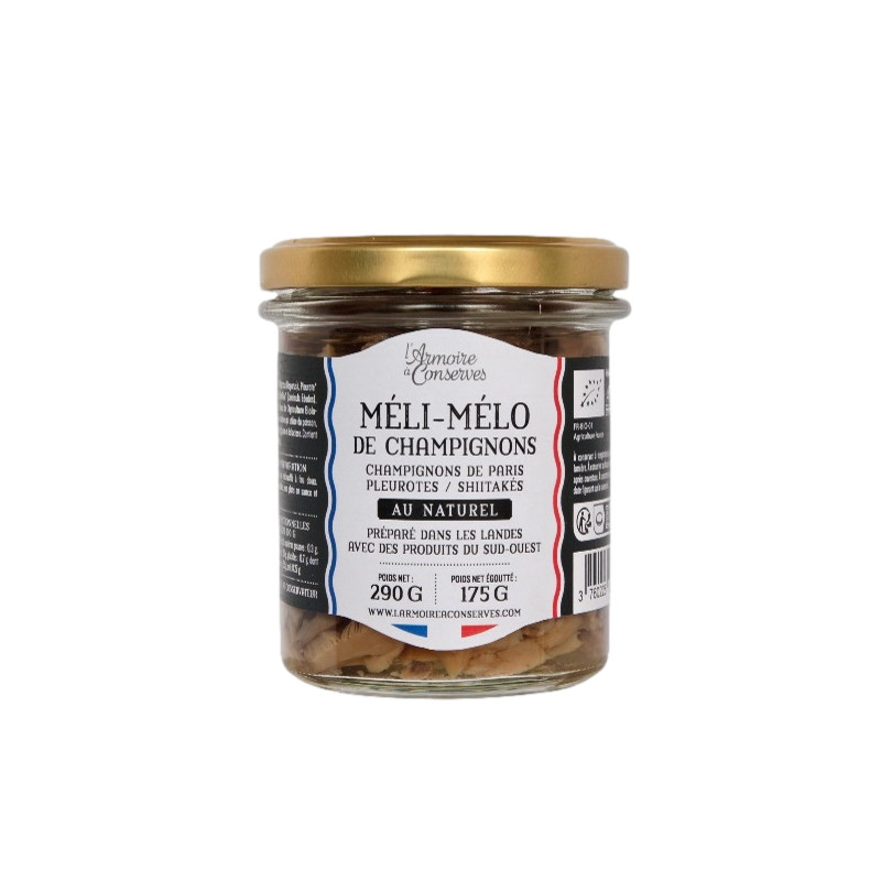 CHAMPIGNONS MELI MELO 175G TWISTOFF de Table des producteurs Libourne dans 🥫 Conserves