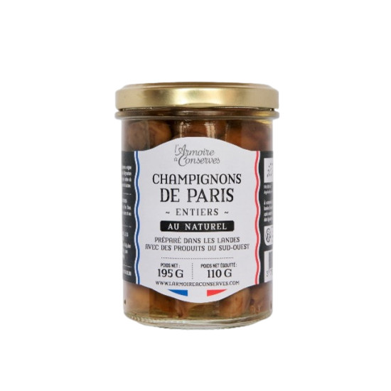 CHAMPIGNONS DE PARIS ENTIERS 110G TWISTOFF de Table des producteurs Libourne dans ok