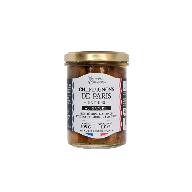 CHAMPIGNONS DE PARIS ENTIERS 110G TWISTOFF de Table des producteurs Libourne dans ok
