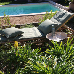 Bain+interieur juan les pins 65x200 oil green de Sud étoffe dans S1581