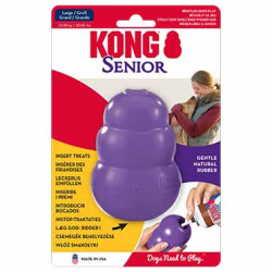 Kong senior l - 10.4x7x7cm mauve de Jouet KONG pour chien dans L043