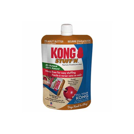 Kong stuff’n all natural beurre de cacahuète 170 de Jouet KONG pour chien dans L043
