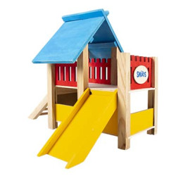 Les schtroumpfs terrain de jeu 25x20x21cm de Laroy - aliments et d'accessoires pour animaux de compagnie dans L043