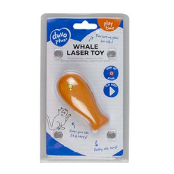 Baleine laser jouet pour chat 8x4x4cm de Laroy - aliments et d'accessoires pour animaux de compagnie dans L043