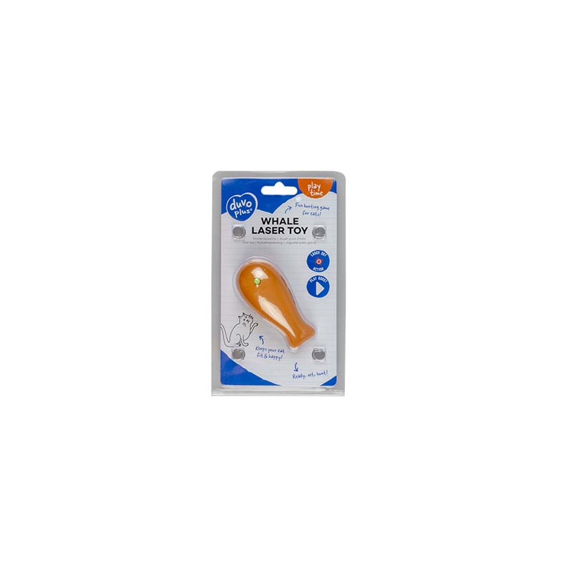 Baleine laser jouet pour chat 8x4x4cm de Laroy - aliments et d'accessoires pour animaux de compagnie dans L043