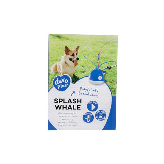 Splash baleine 20x14x12cm bleu de Laroy - aliments et d'accessoires pour animaux de compagnie dans L043
