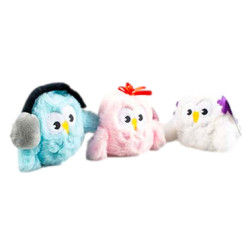 Peluche hibou électronique 6x10x13cm de Laroy - aliments et d'accessoires pour animaux de compagnie dans L043