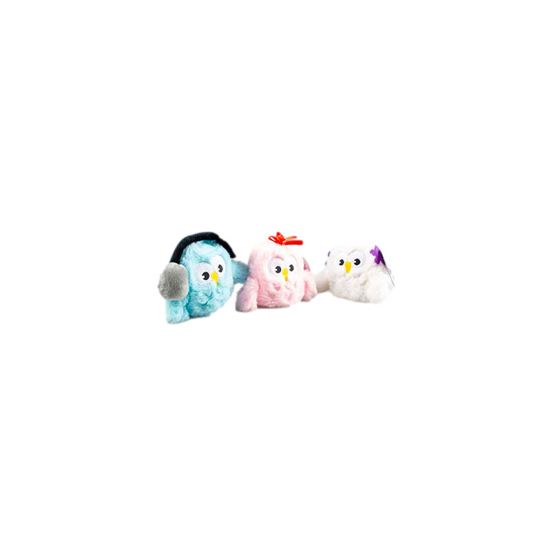 Peluche hibou électronique 6x10x13cm de Laroy - aliments et d'accessoires pour animaux de compagnie dans L043