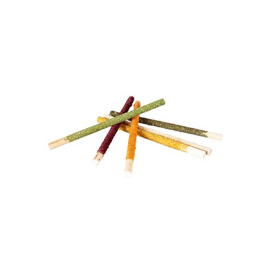 Bâtonnets à grignoter légumes&fleurs 6 pieces de Laroy - aliments et d'accessoires pour animaux de compagnie dans L043