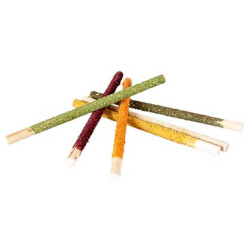 Bâtonnets à grignoter légumes&fleurs 6 pieces de Laroy - aliments et d'accessoires pour animaux de compagnie dans L043
