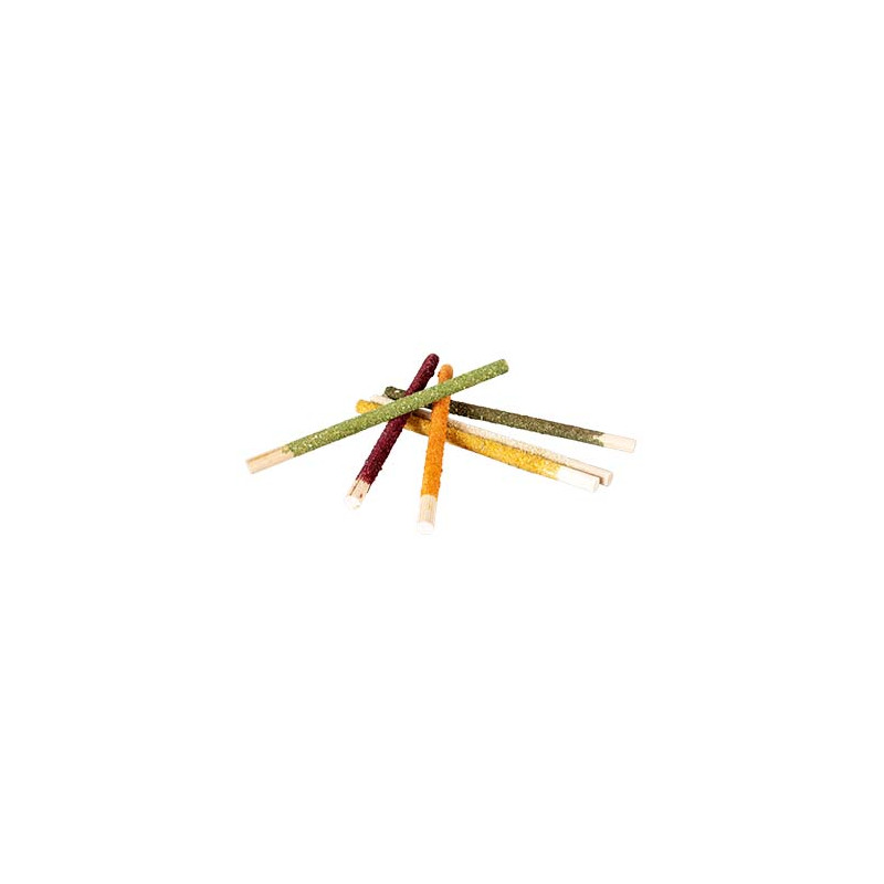 Bâtonnets à grignoter légumes&fleurs 6 pieces de Laroy - aliments et d'accessoires pour animaux de compagnie dans L043