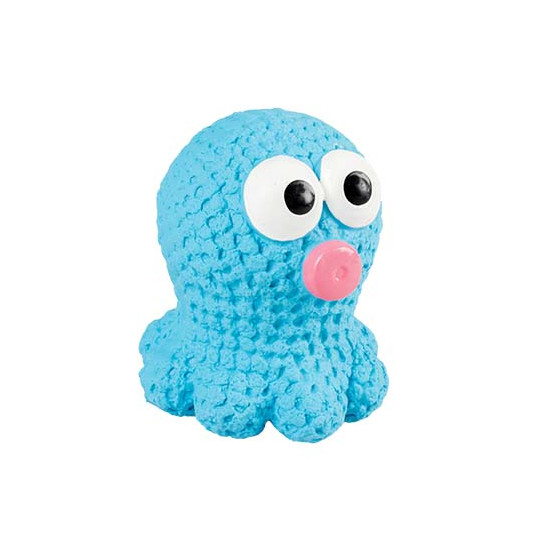 Latex calmar 9x9x10.5cm bleu de Laroy - aliments et d'accessoires pour animaux de compagnie dans L043
