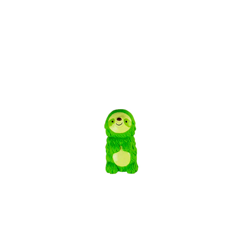 Latex paresseux 6.5x5.5x13cm vert de Laroy - aliments et d'accessoires pour animaux de compagnie dans L043