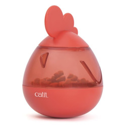 Distributeur friandises chat - poulet rouge de Laroy - aliments et d'accessoires pour animaux de compagnie dans L043