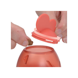 Distributeur friandises chat - poulet rouge de Laroy - aliments et d'accessoires pour animaux de compagnie dans L043