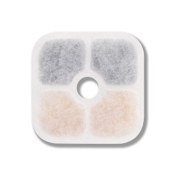 Filtre pour fonatine pixi 6 pieces - 8.5x8.5x1cm de Laroy - aliments et d'accessoires pour animaux de compagnie dans L043