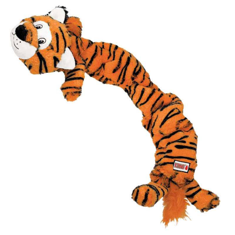 Kong stretchezz jumbo tiger xl orange de Jouet KONG pour chien dans L043