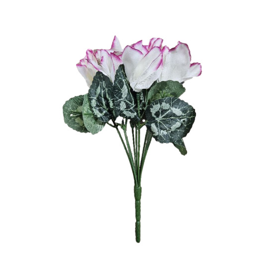 Piquet de cyclamen 9 tiges h29cm