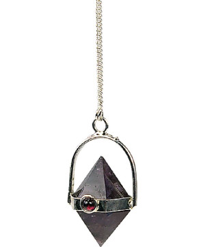 Pendule damru amethyste de Herboristerie et Esotérisme à Libourne dans D040