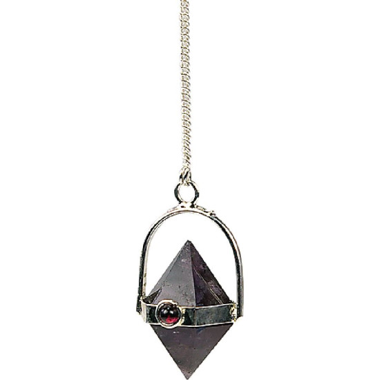 Pendule damru amethyste de Herboristerie et Esotérisme à Libourne dans D040