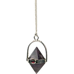 Pendule damru amethyste de Herboristerie et Esotérisme à Libourne dans D040