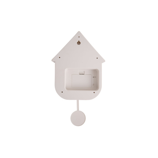 Horloge murale moderne cuckoo blanche de Jardinerie Bordeaux Libourne Gironde dans P2051