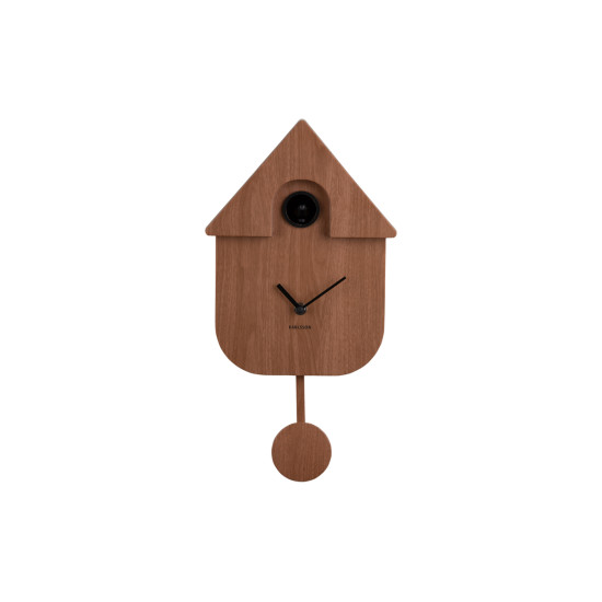 Horloge murale moderne cuckoo bois marron de Jardinerie Bordeaux Libourne Gironde dans P2051