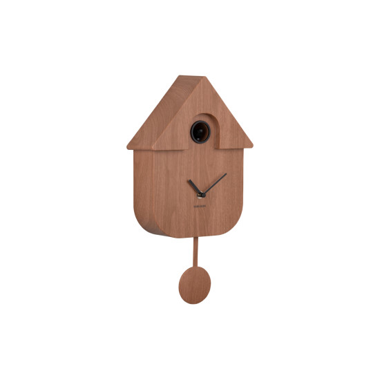 Horloge murale moderne cuckoo bois marron de Jardinerie Bordeaux Libourne Gironde dans P2051