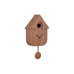 Horloge murale moderne cuckoo bois marron de Jardinerie Bordeaux Libourne Gironde dans P2051