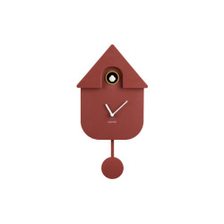 Horloge murale moderne cuckoo rouge de Jardinerie Bordeaux Libourne Gironde dans P2051