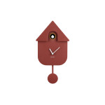 Horloge murale moderne cuckoo rouge de Jardinerie Bordeaux Libourne Gironde dans P2051