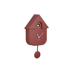 Horloge murale moderne cuckoo rouge de Jardinerie Bordeaux Libourne Gironde dans P2051