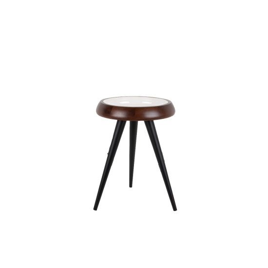 Table appoint tripod d52 h59 ivoire de Jardinerie Bordeaux Libourne Gironde dans P2051