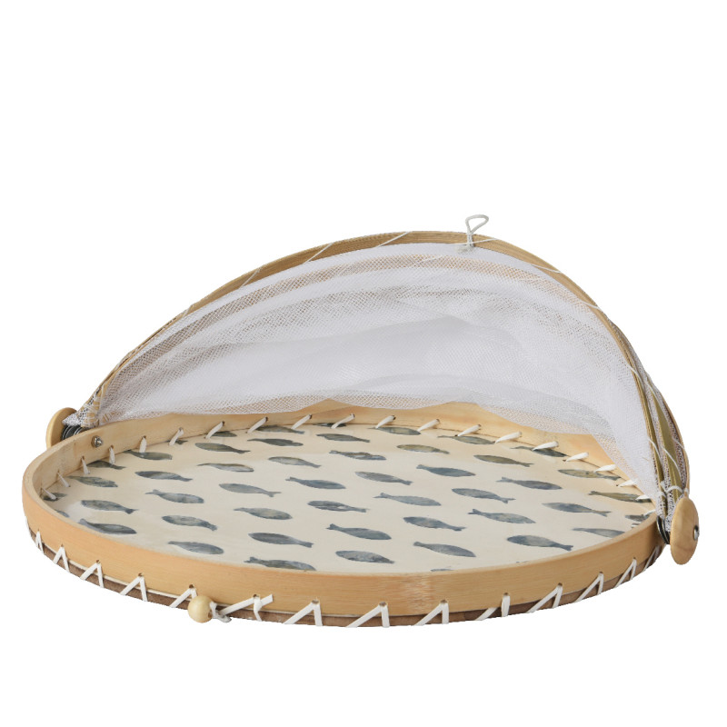 Cloche aliments motif poisson a/perles d37 de Kaemingk - deco de la maison dans K002