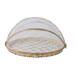 Cloche aliments motif poisson a/perles d37 de Kaemingk - deco de la maison dans K002