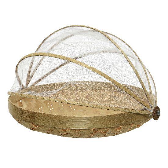 Cloche pour aliments bambou naturel d31 de Kaemingk - deco de la maison dans K002