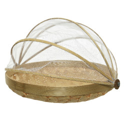 Cloche pour aliments bambou naturel d31 de Kaemingk - deco de la maison dans K002