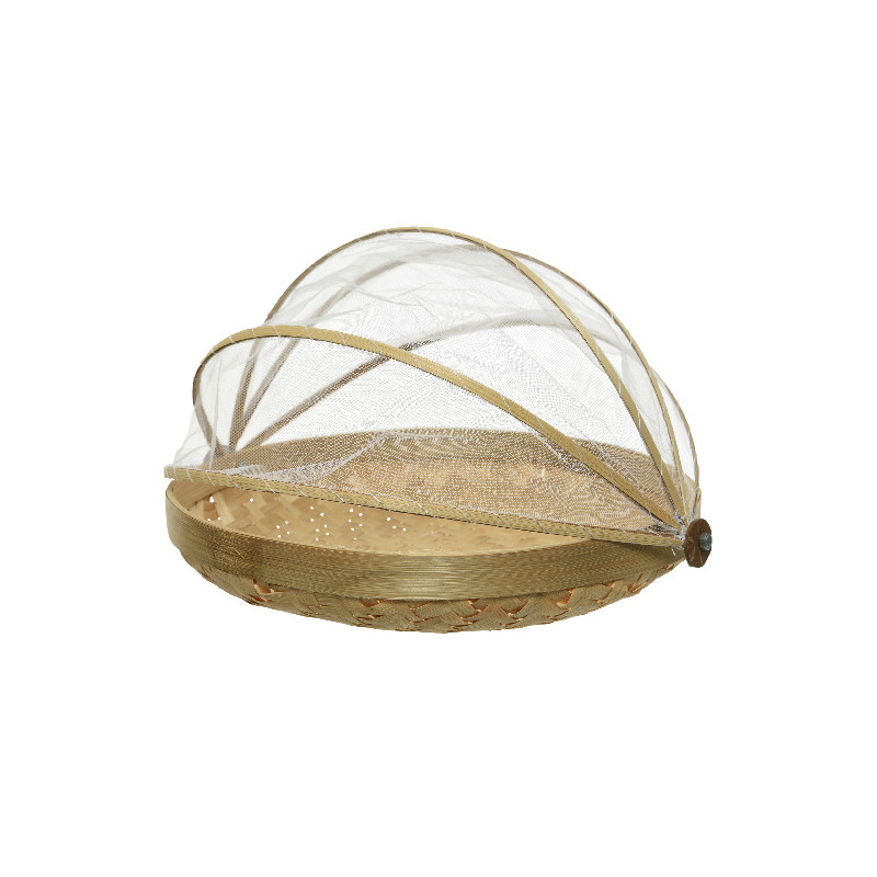 Cloche pour aliments bambou naturel d31 de Kaemingk - deco de la maison dans K002
