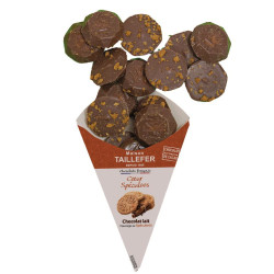 CHOCOLAT LAIT SPECULOOS CORNET 130G de Taillefer dans 🍫 Chocolats