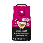 Aliment complet poule d'ornement magalli 4kg de Animalerie Libourne et Bordeaux - Gironde dans M009