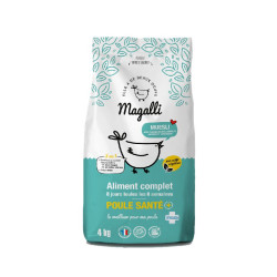Aliment complet pondeuse sante+ magalli 4kg de Animalerie Libourne et Bordeaux - Gironde dans M009
