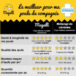 Aliment complet pondeuse sante+ magalli 4kg de Animalerie Libourne et Bordeaux - Gironde dans M009