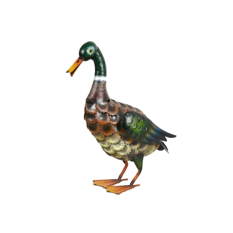 Canard metal 37x16xh46 de Jardinerie Bordeaux Libourne Gironde dans F025
