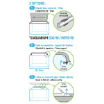 Barre led 30cm pour aquarium de Zolux - Produit pour animaux dans Z002