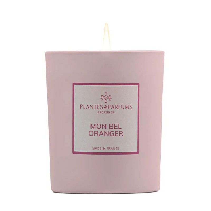 Bougie parfumee mon bel oranger 180g de Plantes & Parfums dans A1381