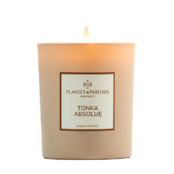 Bougie parfumee tonka absolue 180g de Plantes & Parfums dans A1381