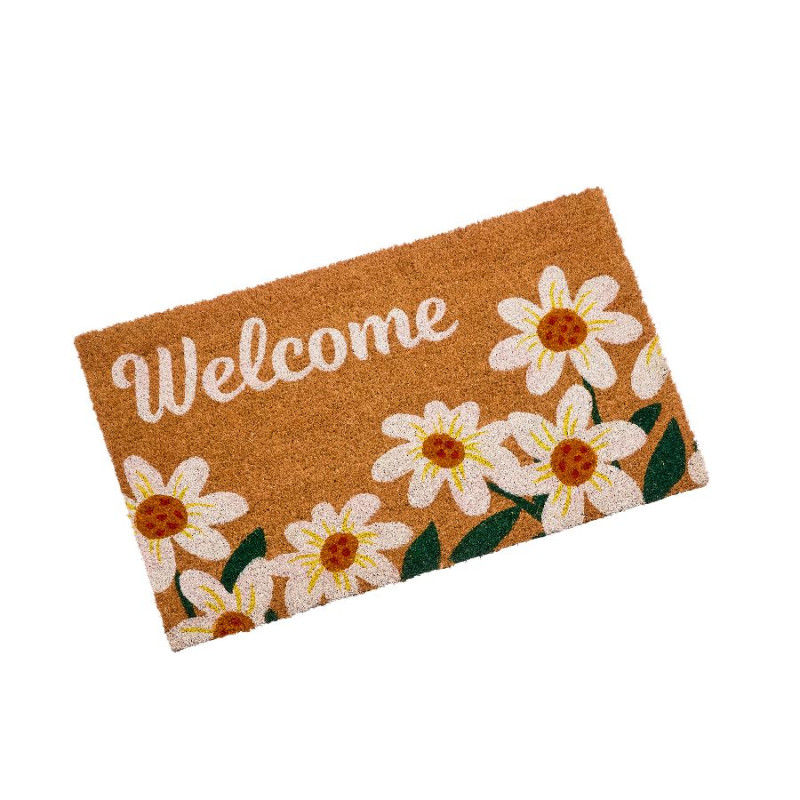 Paillasson welcome marguerite 45*75 cm de Smart garden dans S1541